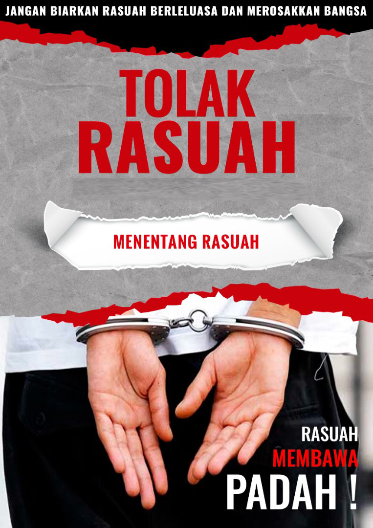 Rasuah poster
