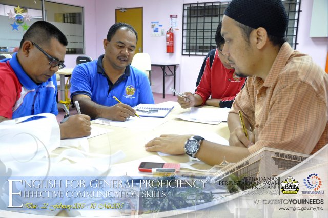 English For General Proficiency (22 February - 10 May 2015)