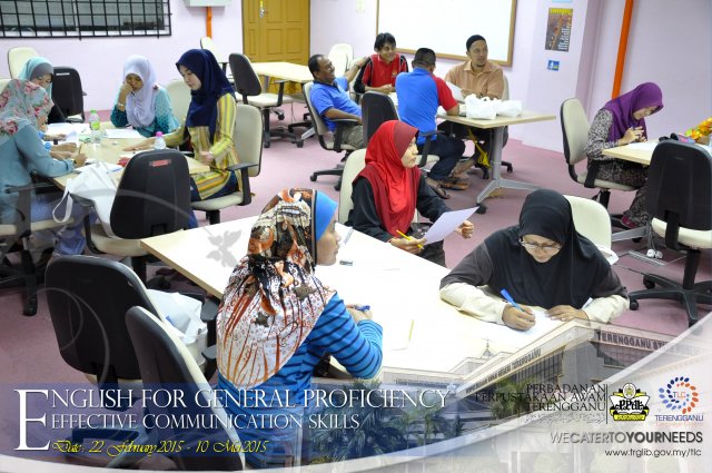 English For General Proficiency (22 February - 10 May 2015)