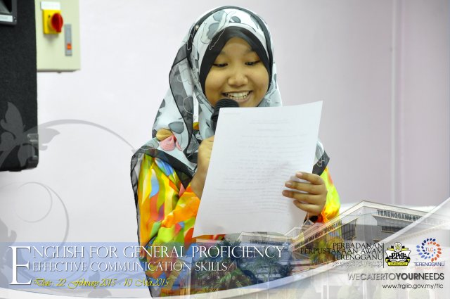 English For General Proficiency (22 February - 10 May 2015)