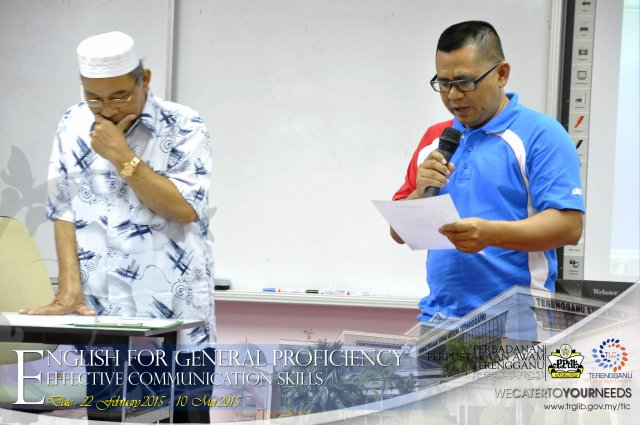 English For General Proficiency (22 February - 10 May 2015)